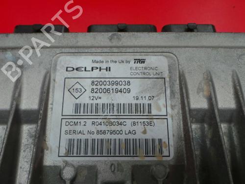 Engine control unit (ECU) RENAULT CLIO III (BR0/1, CR0/1) 1.5 dCi (BR17, CR17) | BP5674854M57 