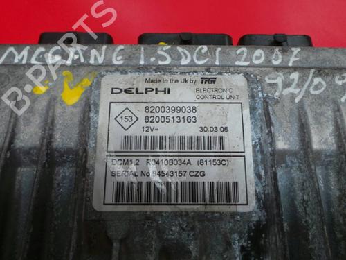 Sterownik / Moduł silnika RENAULT MEGANE II (BM0/1_, CM0/1_) 1.5 dCi (BM02, BM13, BM2A, CM02, CM13) | BP3968677M57 