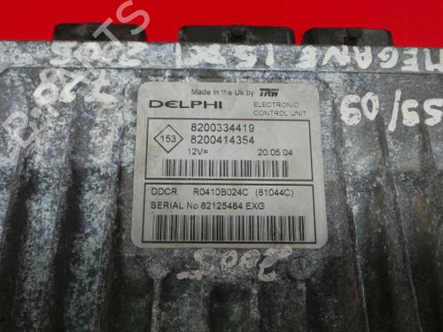 Motorstyringsenhed RENAULT MEGANE II (BM0/1_, CM0/1_) 1.5 dCi (BM02, BM13, BM2A, CM02, CM13) | BP5675080M57
