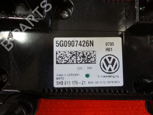 Commande Chauffage VW GOLF VII (5G1, BQ1, BE1, BE2) 1.6 TDI | BP3968973I5