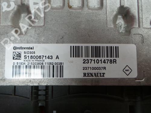 Motorstyringsenhet RENAULT MEGANE III Hatchback (BZ0/1_, B3_) 1.5 dCi (BZ09, BZ0D, BZ1W, BZ29, BZ14) | BP5675453M57 