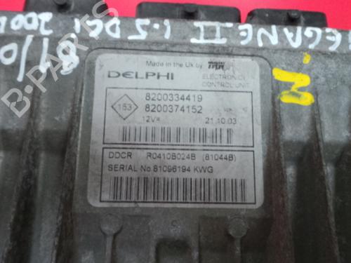 Motorstyringsenhet RENAULT MEGANE II (BM0/1_, CM0/1_) 1.5 dCi (BM02, BM13, BM2A, CM02, CM13) | BP3969020M57 