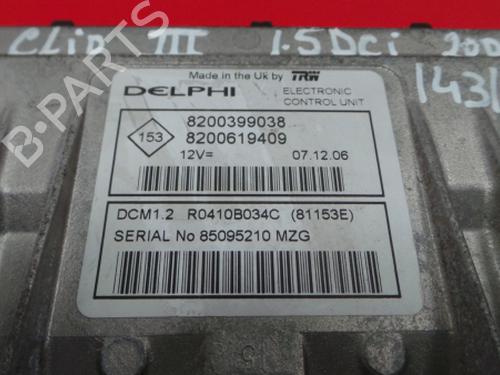 Steuergerät Motor RENAULT CLIO III (BR0/1, CR0/1) 1.5 dCi (C/BR0G, C/BR1G) | BP3969115M57