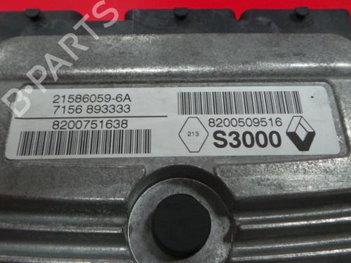 Calculateur moteur (ecu) RENAULT MEGANE II (BM0/1_, CM0/1_) 1.6 16V | BP3969118M57 