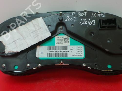 Instrument cluster PEUGEOT 307 (3A/C) 1.6 HDi | BP3480091C47