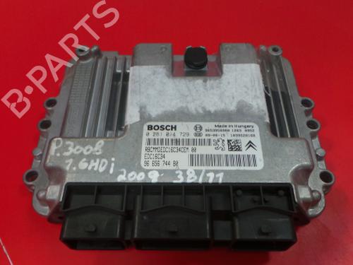 Used Engine control unit (ECU) PEUGEOT 3008 I MPV (0U_) 1.6 HDi (109 hp) 3969464
