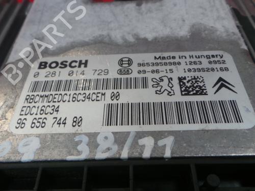 Engine control unit (ECU) PEUGEOT 3008 I MPV (0U_) 1.6 HDi | BP3969464M57 
