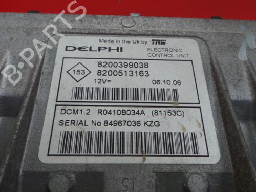 Engine control unit (ECU) RENAULT CLIO III (BR0/1, CR0/1) 1.5 dCi (C/BR0G, C/BR1G) | BP3969475M57 