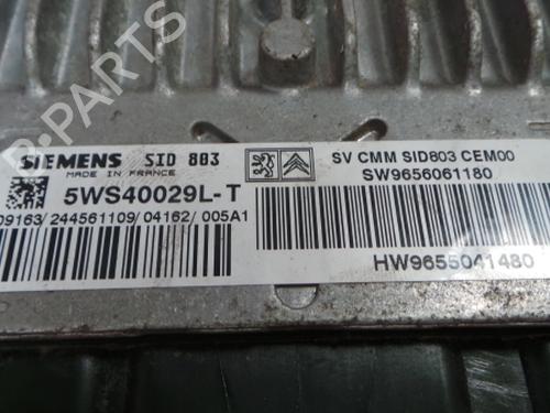Engine control unit (ECU) PEUGEOT 307 (3A/C) 2.0 HDi 135 | BP3969494M57