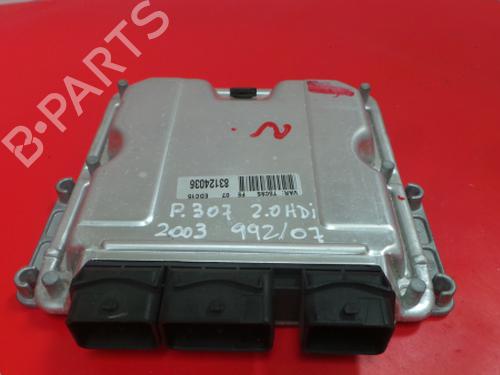 Motorstyringsenhed PEUGEOT 307 (3A/C) 2.0 HDi 110 (107 hp) 3969496