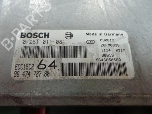 Motorstyringsenhed PEUGEOT 307 (3A/C) 2.0 HDi 110 | BP3969496M57 