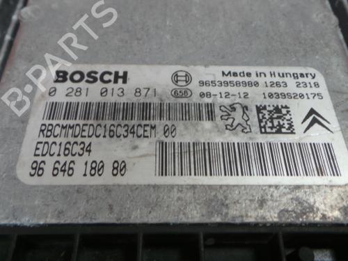 Motorstyringsenhed CITROËN BERLINGO MULTISPACE (B9) 1.6 HDi 90 | BP3969557M57 