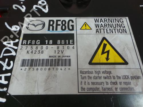 Engine control unit (ECU) MAZDA 6 Saloon (GG) 2.0 DI (GG14) | BP3969745M57 
