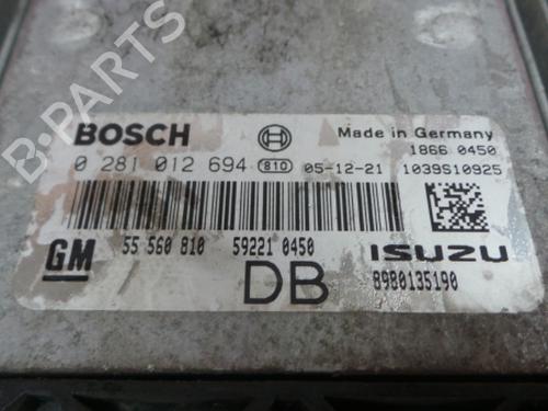 Engine control unit (ECU) OPEL ASTRA H GTC (A04) | BP3969796M57