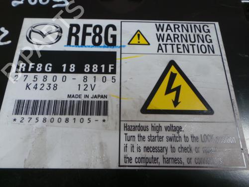 Engine control unit (ECU) MAZDA 6 Saloon (GH) 2.0 MZR-CD (GH14) | BP3969833M57 
