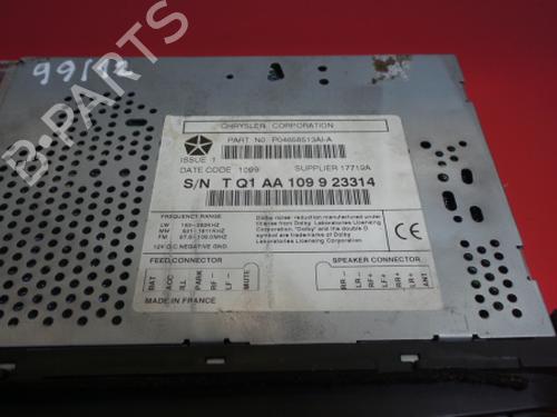 Radio JEEP GRAND CHEROKEE II (WJ, WG)  | BP3481800E6