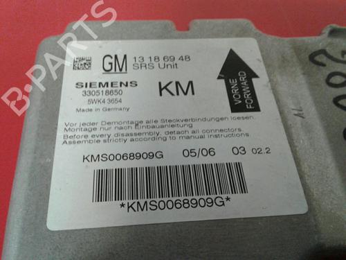 Kollisjonspute styreenhet OPEL VECTRA C (Z02) | BP3970991M53