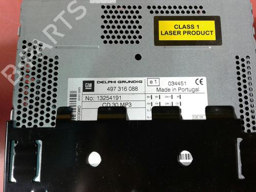 Radio OPEL CORSA D (S07)  | BP3971383E6 