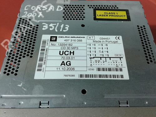 Radio OPEL CORSA D (S07) 1.3 CDTI (L08, L68) | BP3971418E6