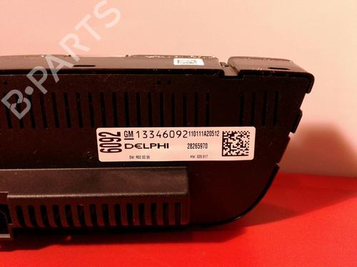 Climate control OPEL ASTRA J (P10)  | BP3971607I5