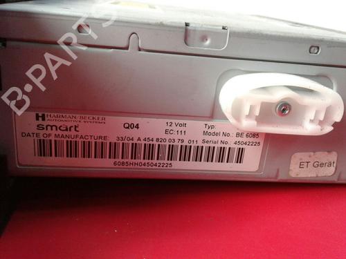 Radio SMART FORFOUR (454) | BP3972256E6