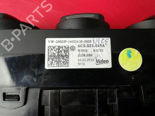Climate control VW POLO V (6R1, 6C1) 1.2 TSI 16V | BP3973494I5 