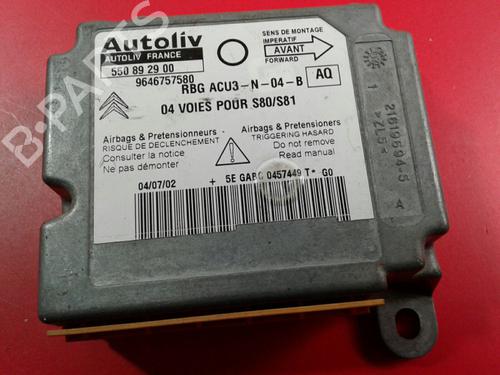 Airbag styreenhed CITROËN SAXO (S0, S1) [1996-2004]  12242120