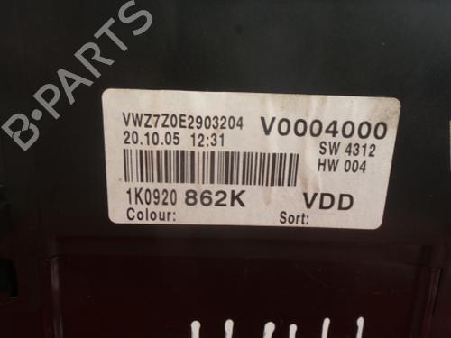 Quadrante VW GOLF V (1K1) 1.9 TDI | BP3482408C47