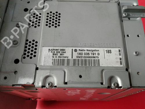 Bilradio VW TOURAN (1T1, 1T2)  | BP3975718E6
