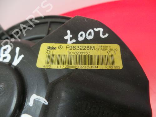 Varmeblæser SEAT LEON (1P1) 1.9 TDI | BP3975816M62 