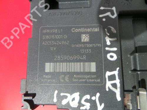 Ratlås/Tændingslås RENAULT CLIO IV (BH_) 1.5 dCi 75 | BP3976053M48