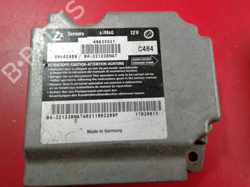 Used ECU airbags FIAT STILO (192_) [2001-2010]  3976229