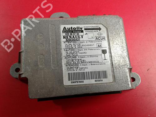 Kollisjonspute styreenhet RENAULT SCÉNIC II (JM0/1_) [2003-2010]  3977016