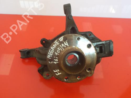 Left front steering knuckle RENAULT MEGANE III Hatchback (BZ0/1_, B3_) 1.6 16V (BZ0H) | BP3977217M25 