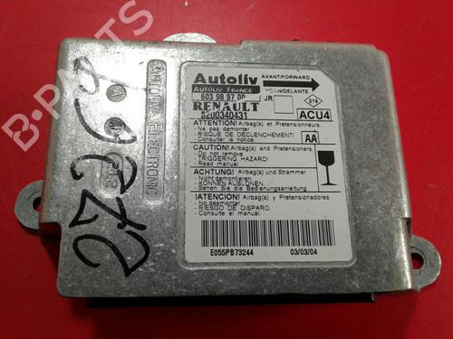 Airbag styreenhed RENAULT SCÉNIC II (JM0/1_) [2003-2010]  3977283