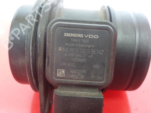 Mass air flow sensor MERCEDES-BENZ A-CLASS (W169) A 180 CDI (169.007, 169.307) | BP3977792M95