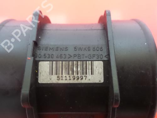 Mass air flow sensor OPEL ASTRA G Estate (T98) 1.8 16V (F35) | BP3977873M95