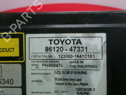 Radio TOYOTA PRIUS (_W3_)  | BP3978396E6 