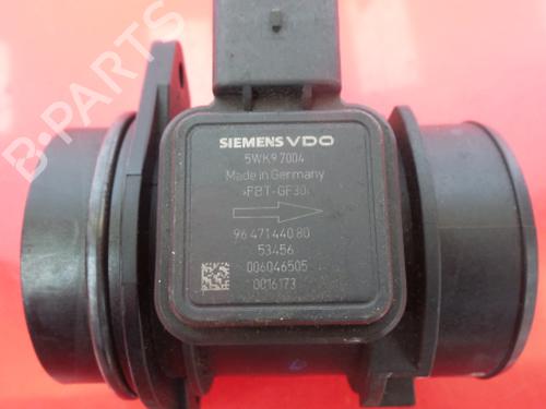 Mass air flow sensor PEUGEOT 207 (WA_, WC_) 1.4 HDi | BP3978644M95 
