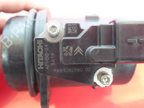 Mass air flow sensor PEUGEOT 5008 (0U_, 0E_) 1.6 HDi | BP3978647M95