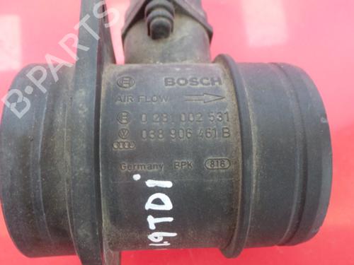 Mass air flow sensor SEAT IBIZA III (6L1) 1.9 TDI | BP3978941M95 