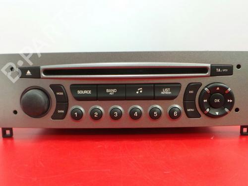 Used Radio PEUGEOT 308 I (4A_, 4C_) 1.6 HDi (114 hp) 3978942