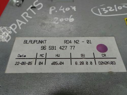 Radio PEUGEOT 407 (6D_) | BP3978949E6