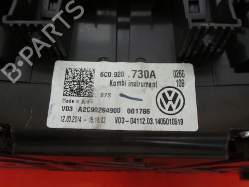 Instrument cluster VW POLO V (6R1, 6C1) 1.2 TSI 16V | BP3482795C47 