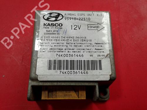 Used ECU airbags HYUNDAI PONY (X-2) [1989-1995]  3979514