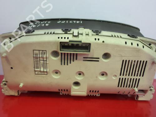 Instrument cluster HONDA CIVIC VIII Hatchback (FN, FK) 2.2 CTDi (FK3) | BP3482998C47