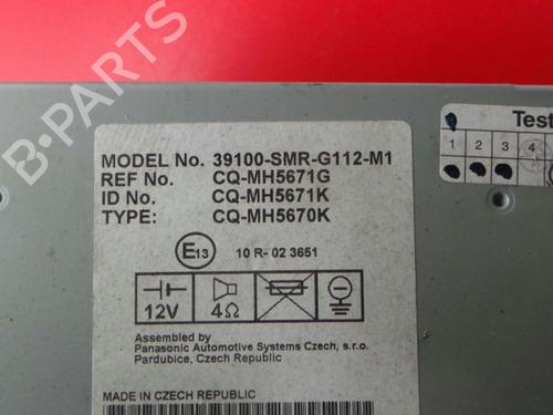 Bilradio HONDA CIVIC VIII Hatchback (FN, FK) 2.2 CTDi (FK3) | BP3980214E6