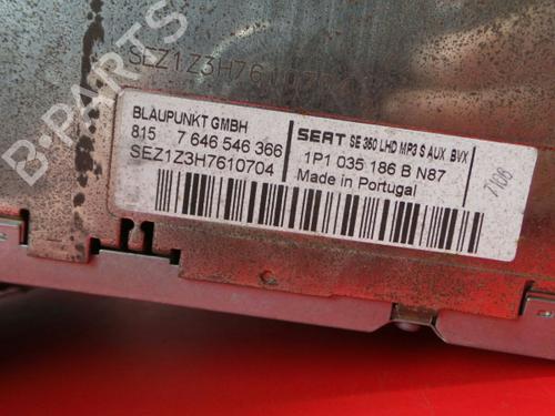 Radio SEAT LEON (1P1)  | BP3980338E6 