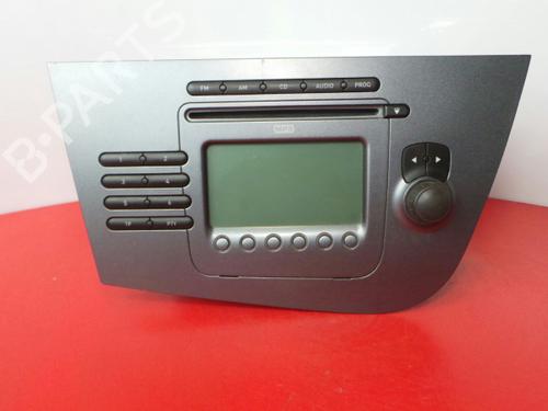 Used Radio SEAT LEON (1P1) [2005-2013]  3980348