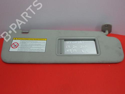 Right sun visor HYUNDAI ix20 (JC) 1.4 CRDi | BP3980929I2